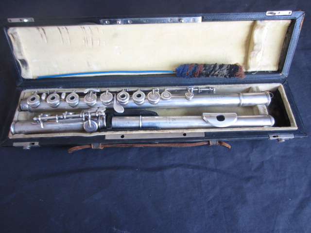 C. Rive Sterling silver flute