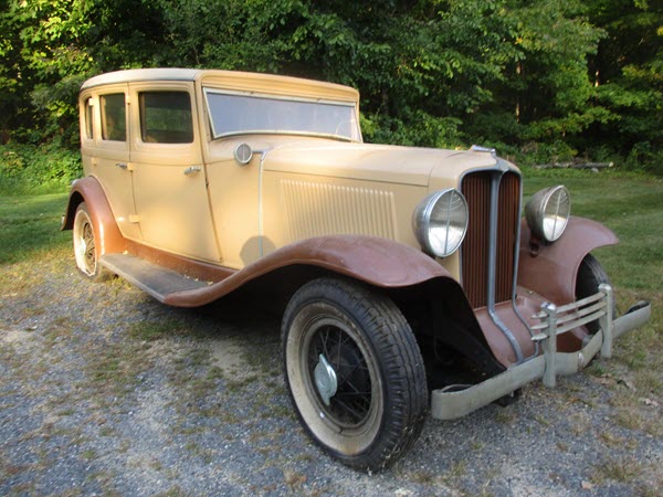1931 Auburn Sedan sold for $7000 at our November 2020 estate auction