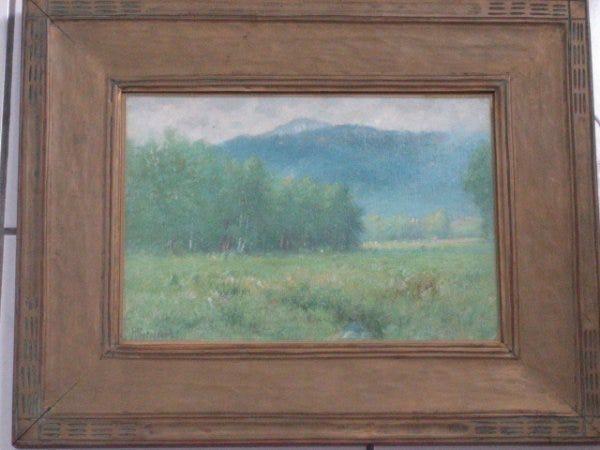 A pastoral by Worcester-area artist Joseph Greenwood