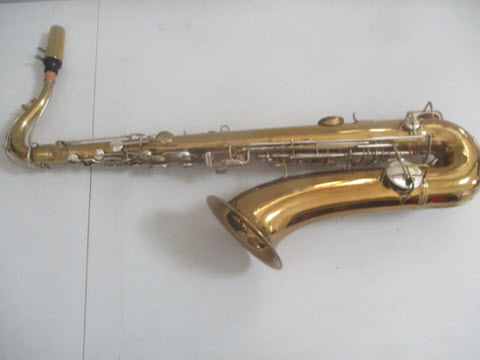 C. G. Conn Vintage Brass Saxophone - sold for $300 at our December 2021 auction from a Providence estate
