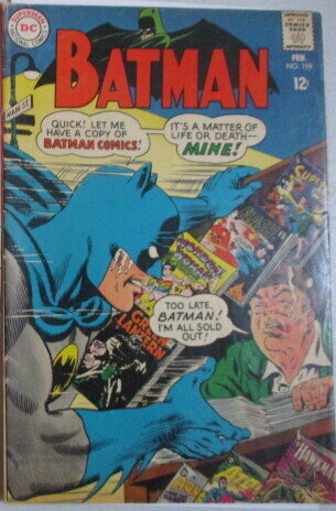 Batman comic book sold at auction