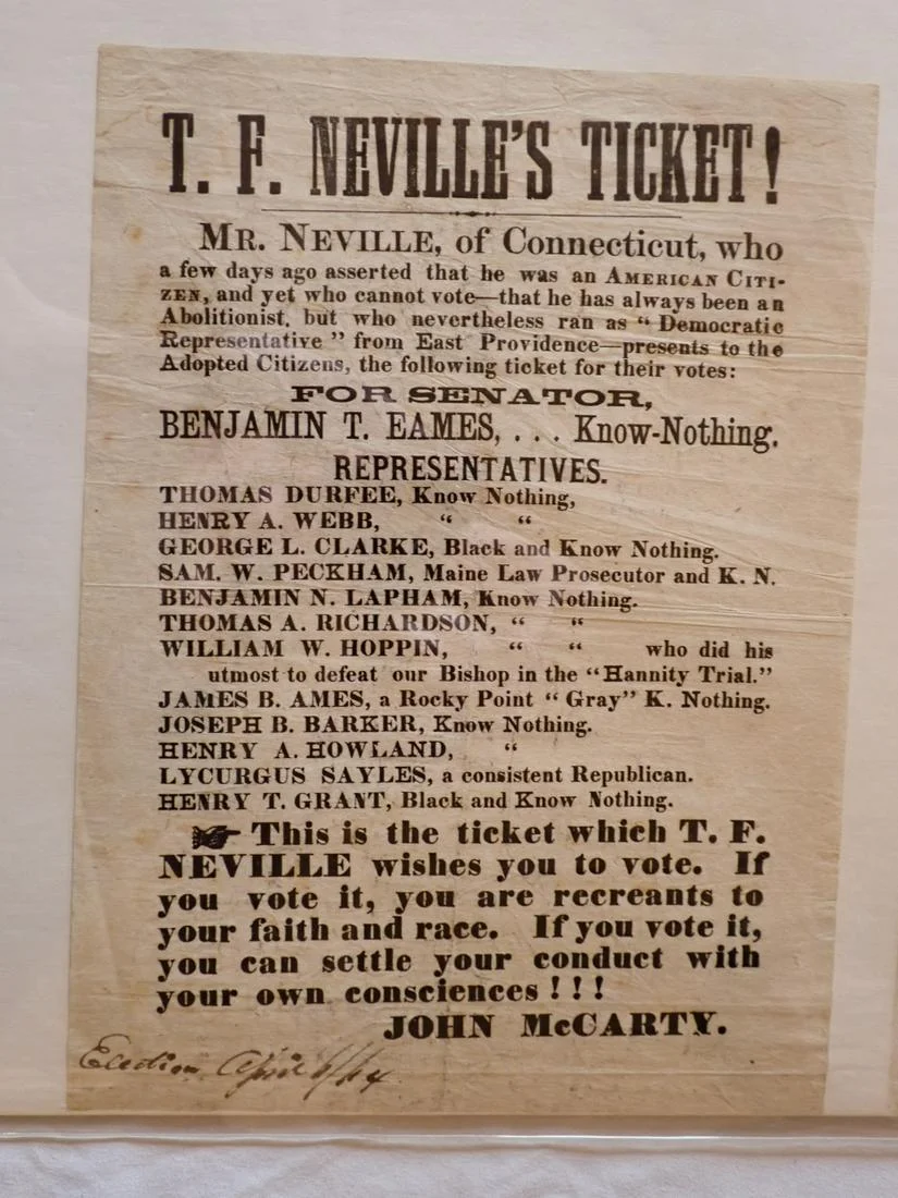 TF Neville's, An Abolitionist Broadside - sold at auction for $180