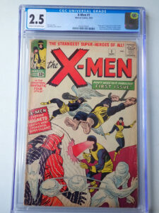 X-Men # 1 September 1963 Marvel Comics CGC 2.5 - sold at auction for $3500
