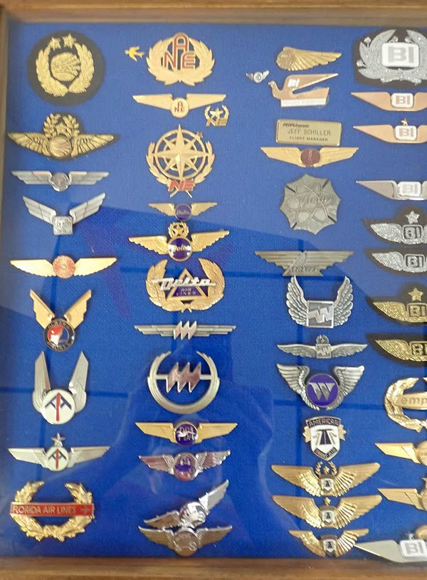 Airline Pins & Insignia - sold at auction for $3000 by Central Mass Auctions