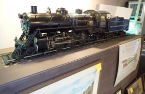 Large Scale Mechanical P & L.E. New York Central Steam Engine - sold at auctions for $3250 by Central Mass Auctions