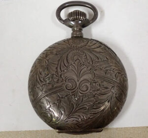 Oliver Hardy Engraved Pocket Watch, Engraved - sold at auction for $3000 by Central Mass Auctions