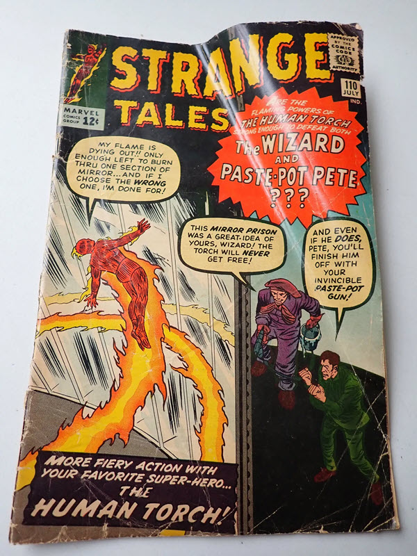 Strange Tales # 110 First Doctor Strange Appearance Comic Book - sold for $600 at auction by Central Mass Auctions