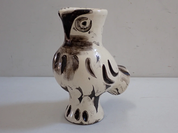 1969 Pablo Picasso Wood-Owl Limited Edition Turned Vase - sold at auction for $13,200