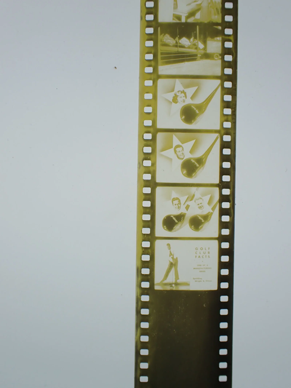 Wright & Ditson (Spalding) Bobby Jones Golf Filmstrips - sold at auction for $2,600